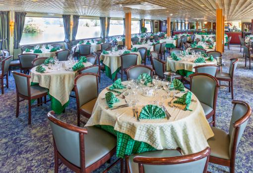 El comedor principal del MS Symphonie